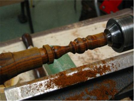 Turning icicle