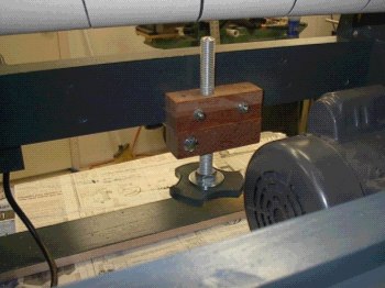 elevation mechanism from the back