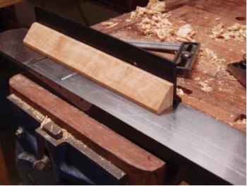 making a beveled fence