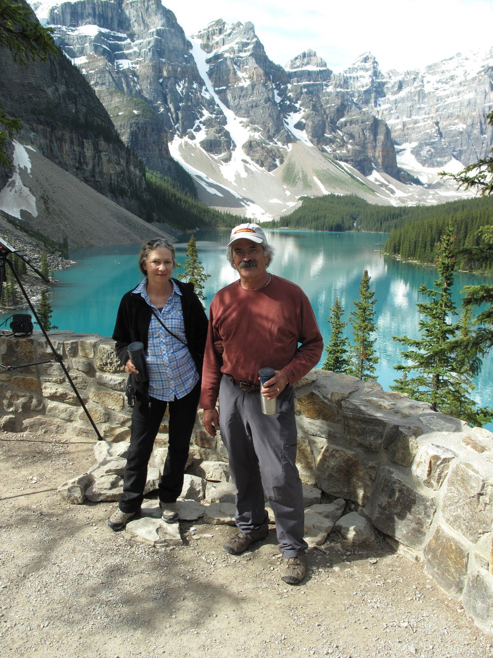 Ellis & Candy at Lake Moraine