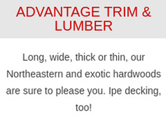 Advantage Trim & Lumber Co