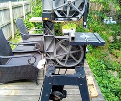 Craftsman 12 Inch Bandsaw (Sander Capable) - Plus Roughed Out Bowls, Blanks, Logs